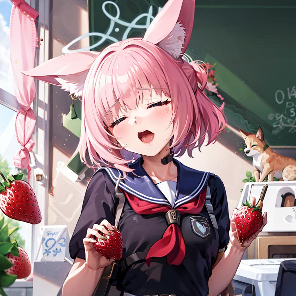 Strawberry Milk Anime Aesthetic - Strawberry Milk - Posters and Art Prints  | TeePublic